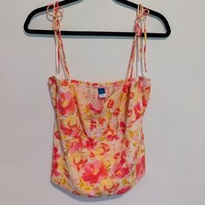 Floral Old Navy Tank